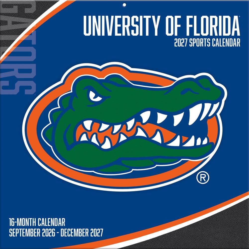 Florida Gators 2027 Wall Calendar Main Product Image