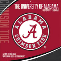 image Alabama Crimson Tide 2027 Wall Calendar Main Product Image
