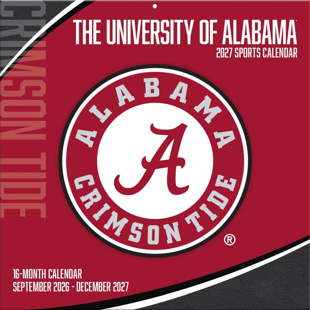 image Alabama Crimson Tide 2027 Wall Calendar Main Product Image