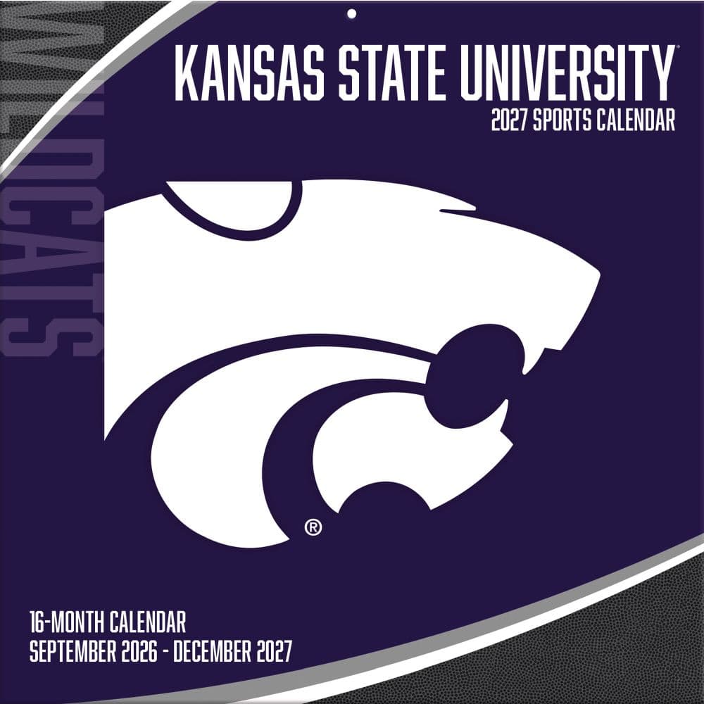 Kansas State Wildcats 2027 Wall Calendar Main Product Image
