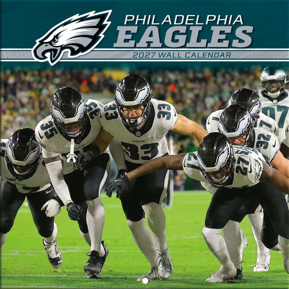 NFL Philadelphia Eagles 2027 Mini Wall Calendar Main Product Image