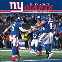 image NFL New York Giants 2027 Mini Wall Calendar Main Product Image