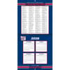 image NFL New York Giants 2027 Mini Wall Calendar Second Alternate Image