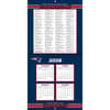 image NFL New England Patriots 2027 Mini Wall Calendar Second Alternate Image