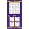 image NFL Minnesota Vikings 2027 Mini Wall Calendar Second Alternate Image