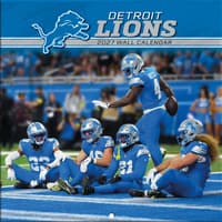 image NFL Detroit Lions 2027 Mini Wall Calendar Main Product Image