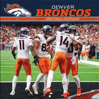 image NFL Denver Broncos 2027 Mini Wall Calendar Main Product Image