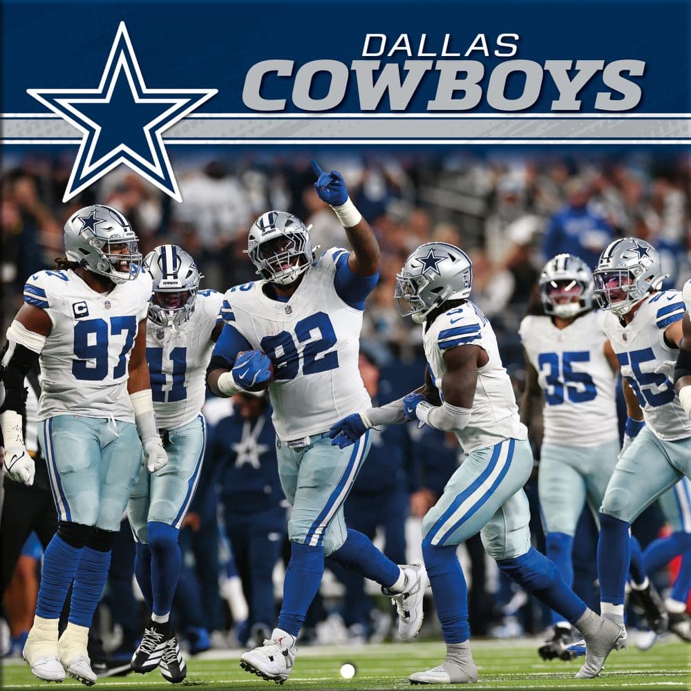 NFL Dallas Cowboys 2027 Mini Wall Calendar Main Product Image