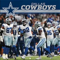 image NFL Dallas Cowboys 2027 Mini Wall Calendar Main Product Image