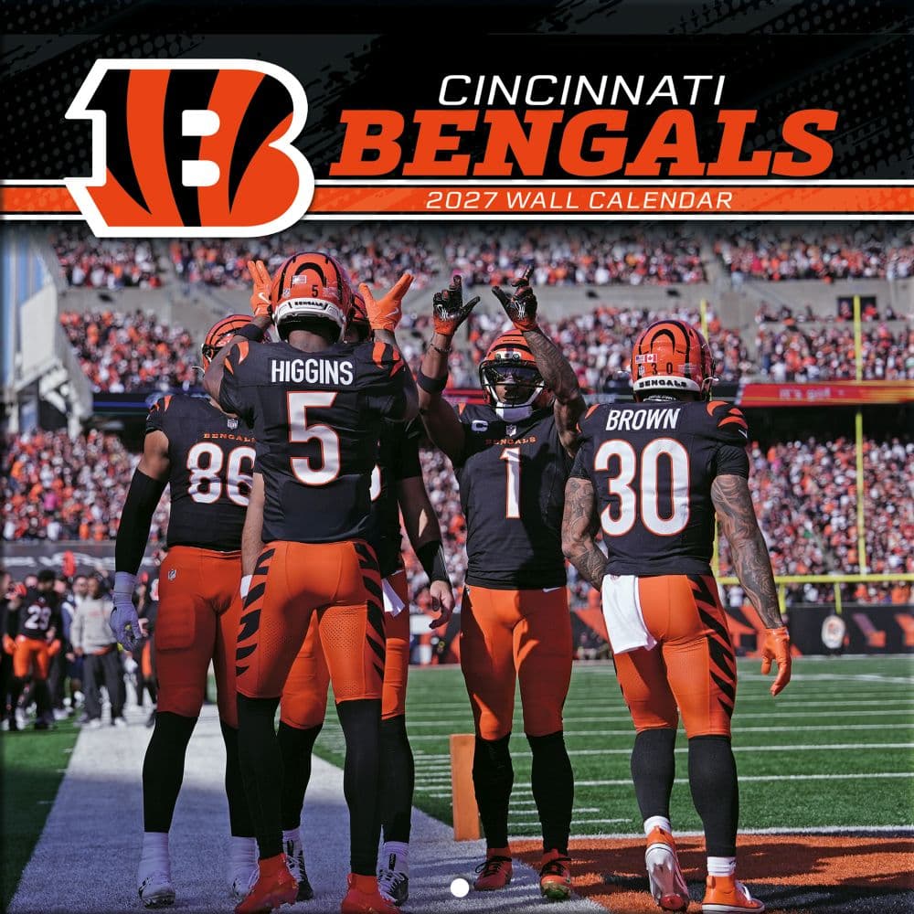 image NFL Cincinnati Bengals 2027 Mini Wall Calendar Main Product Image