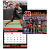 image NFL Cincinnati Bengals 2027 Mini Wall Calendar Sixth Alternate Image