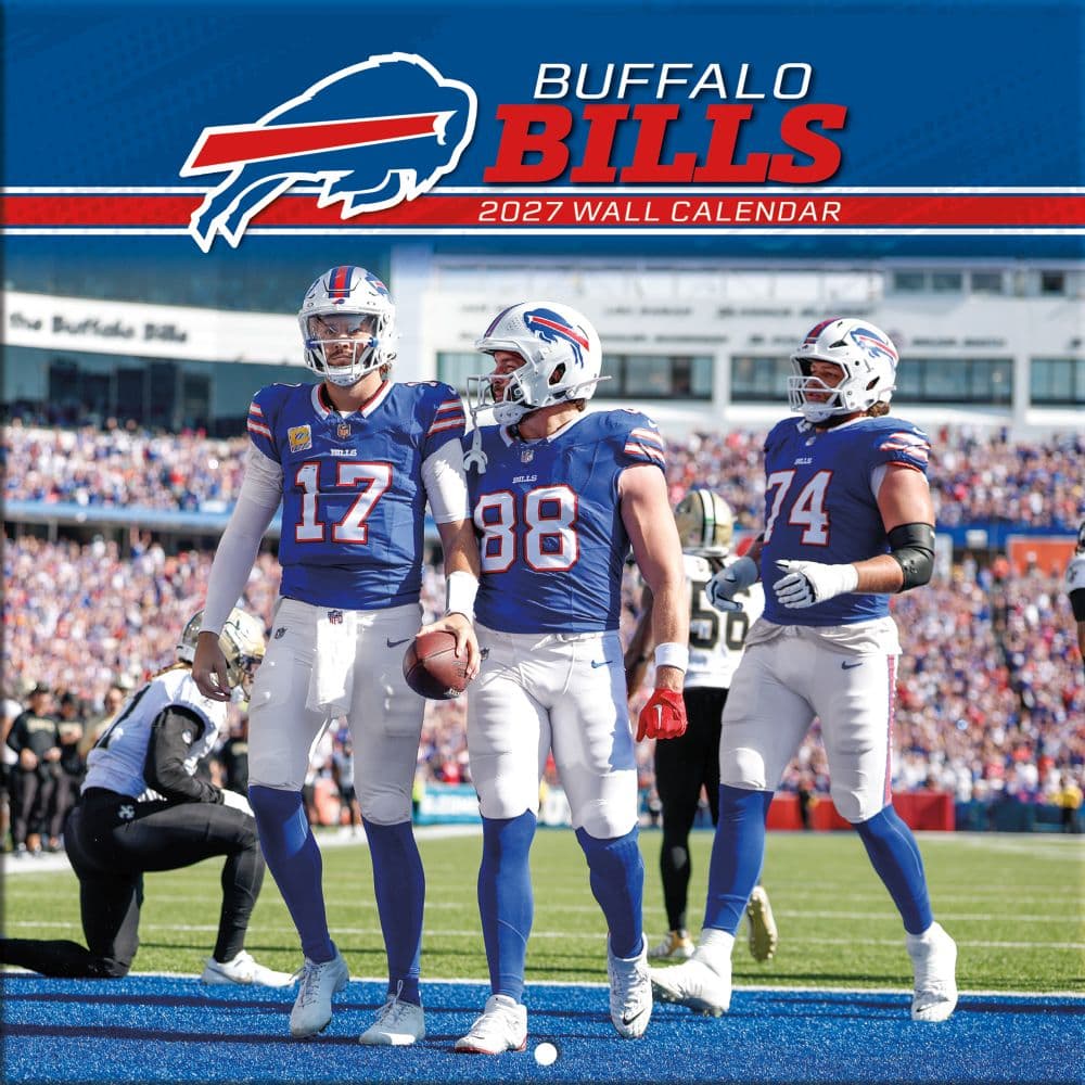 NFL Buffalo Bills 2027 Mini Wall Calendar Main Product Image