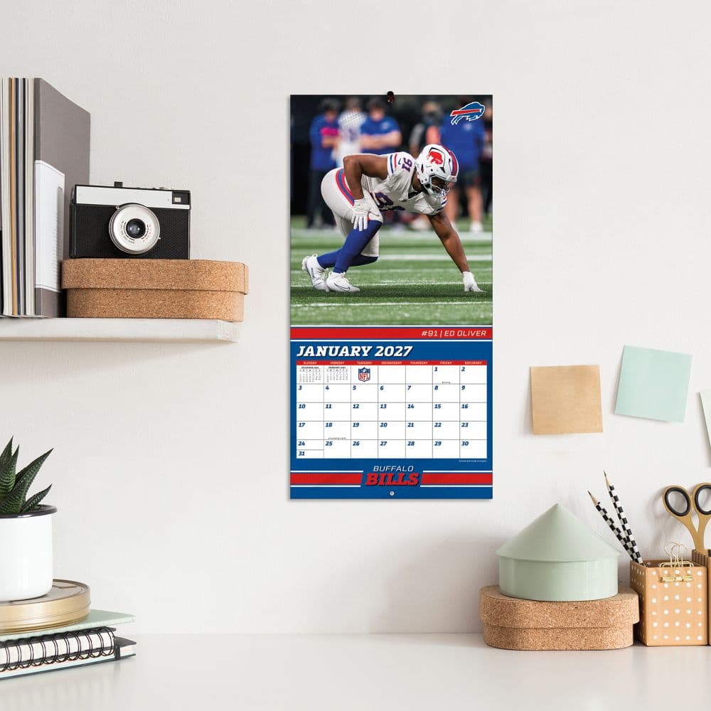 NFL Buffalo Bills 2027 Mini Wall Calendar Fifth Alternate Image