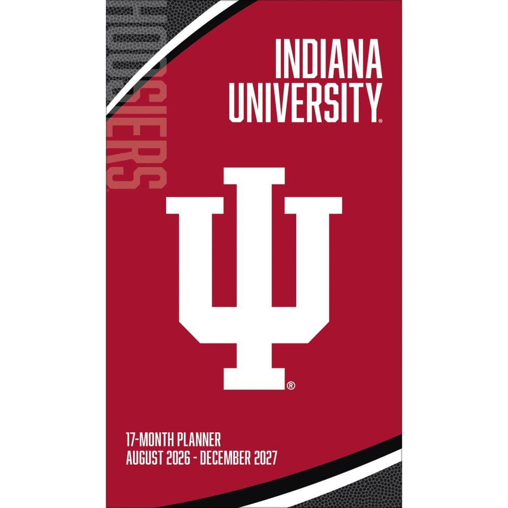 COL Indiana Hoosiers 2027 Pocket Planner Main Product Image