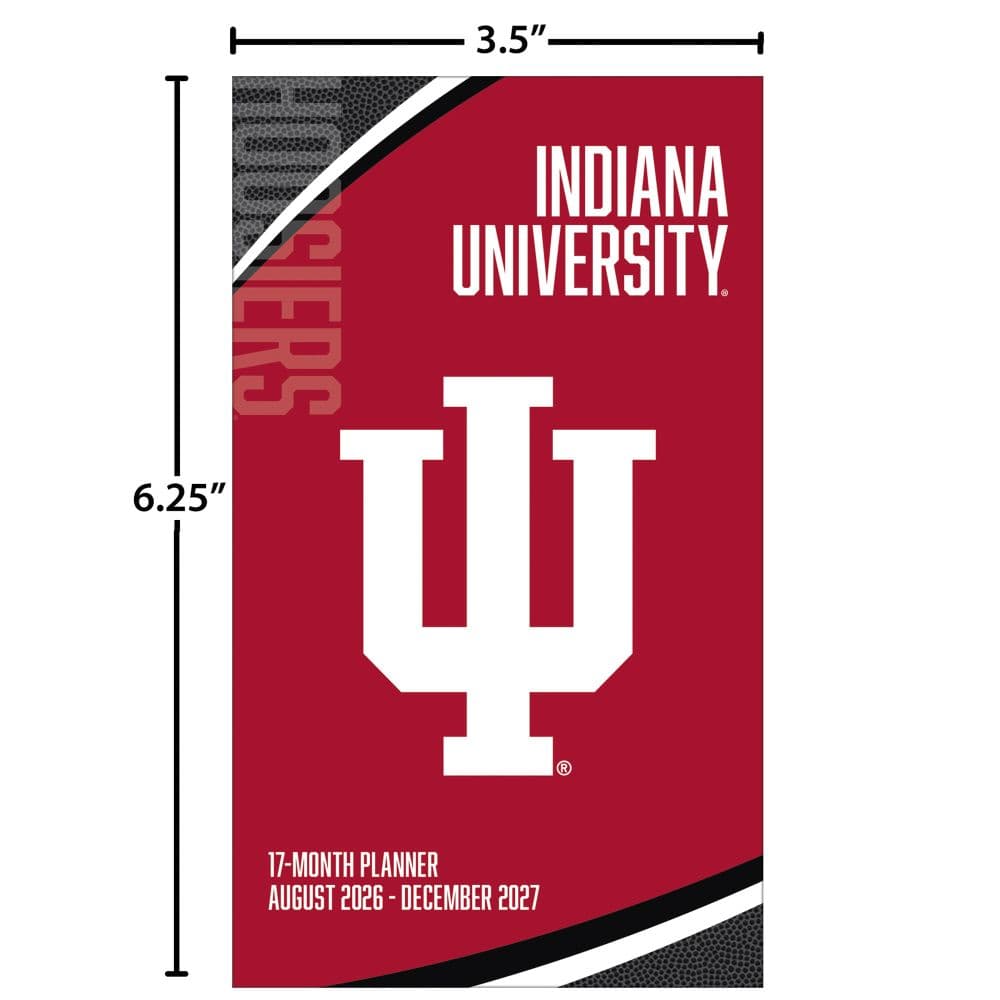 COL Indiana Hoosiers 2027 Pocket Planner Fourth Alternate Image