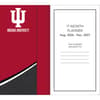 image COL Indiana Hoosiers 2027 Pocket Planner Fifth Alternate Image