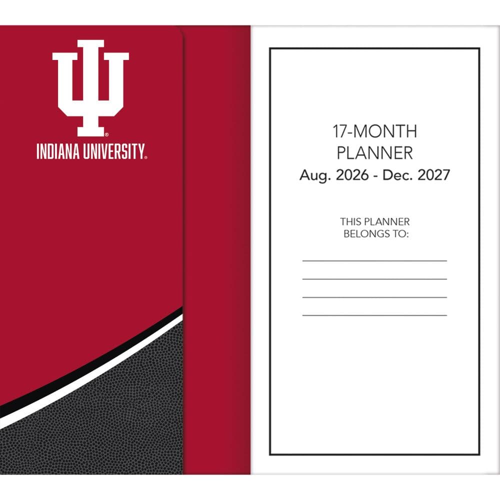 COL Indiana Hoosiers 2027 Pocket Planner Fifth Alternate Image