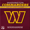image NFL Washington Commanders 2027 Desk Calendar First Alternate Image