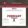 image NFL Tampa Bay Buccaneers 2027 Desk Calendar Third Alternate Image