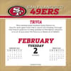 image NFL San Francisco 49ers 2027 Desk Calendar Third Alternate Image