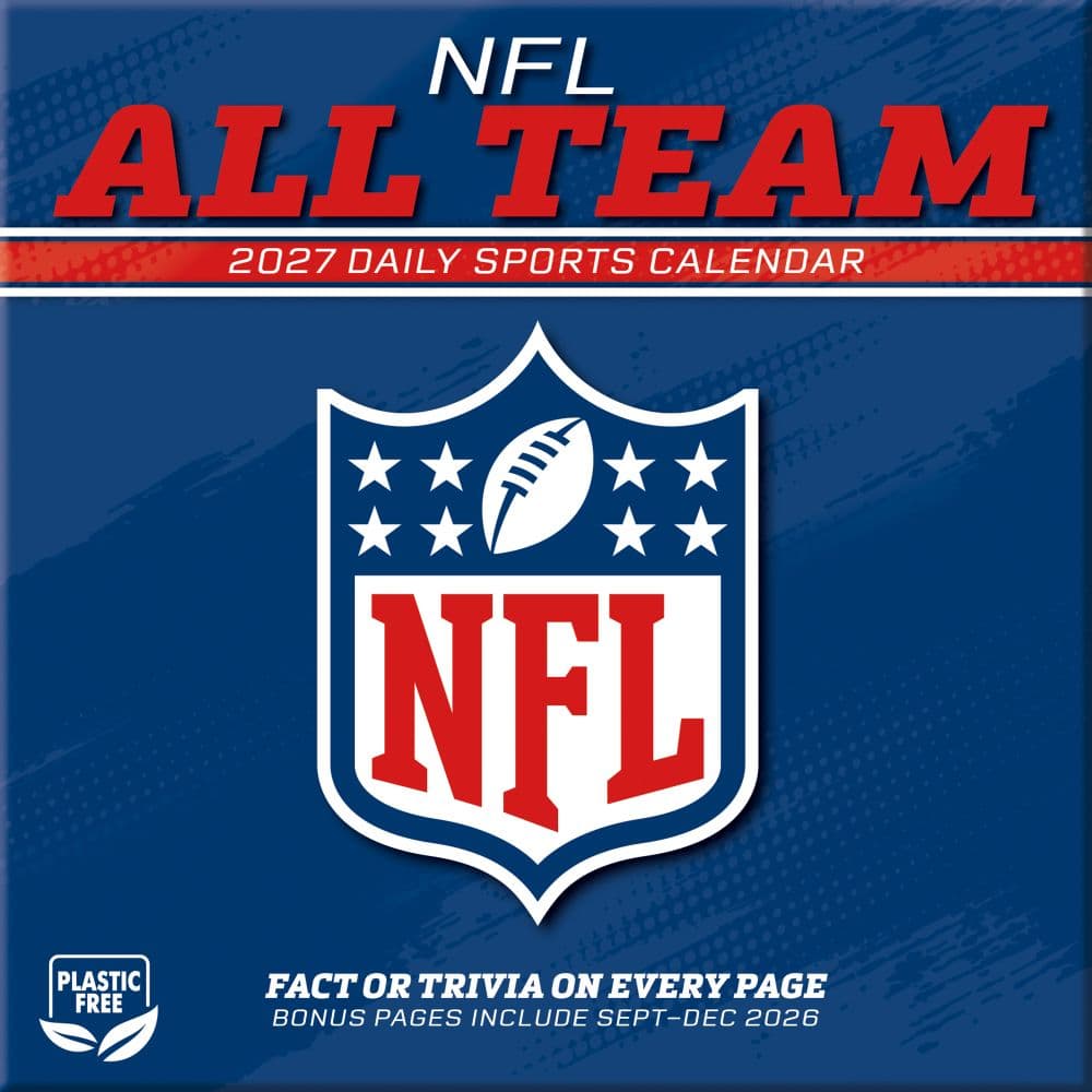 NFL All Team 2027 Desk Calendar First Alternate Image