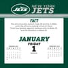 image NFL New York Jets 2027 Desk Calendar Second Alternate Image