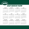 image NFL New York Jets 2027 Desk Calendar Fourth Alternate Image