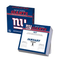 image NFL New York Giants 2027 Desk Calendar Main Product Image