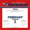 image NFL New England Patriots 2027 Desk Calendar Third Alternate Image