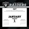 image NFL Las Vegas Raiders 2027 Desk Calendar Second Alternate Image