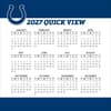 image NFL Indianapolis Colts 2027 Desk Calendar Fourth Alternate Image