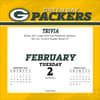 image NFL Green Bay Packers 2027 Desk Calendar Third Alternate Image