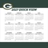 image NFL Green Bay Packers 2027 Desk Calendar Fourth Alternate Image