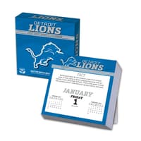 image NFL Detroit Lions 2027 Desk Calendar Main Product Image