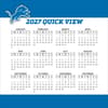 image NFL Detroit Lions 2027 Desk Calendar Fourth Alternate Image