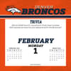 image NFL Denver Broncos 2027 Desk Calendar Third Alternate Image