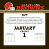 image NFL Cleveland Browns 2027 Desk Calendar Second Alternate Image