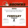 image NFL Cleveland Browns 2027 Desk Calendar Third Alternate Image