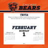 image NFL Chicago Bears 2027 Desk Calendar Third Alternate Image