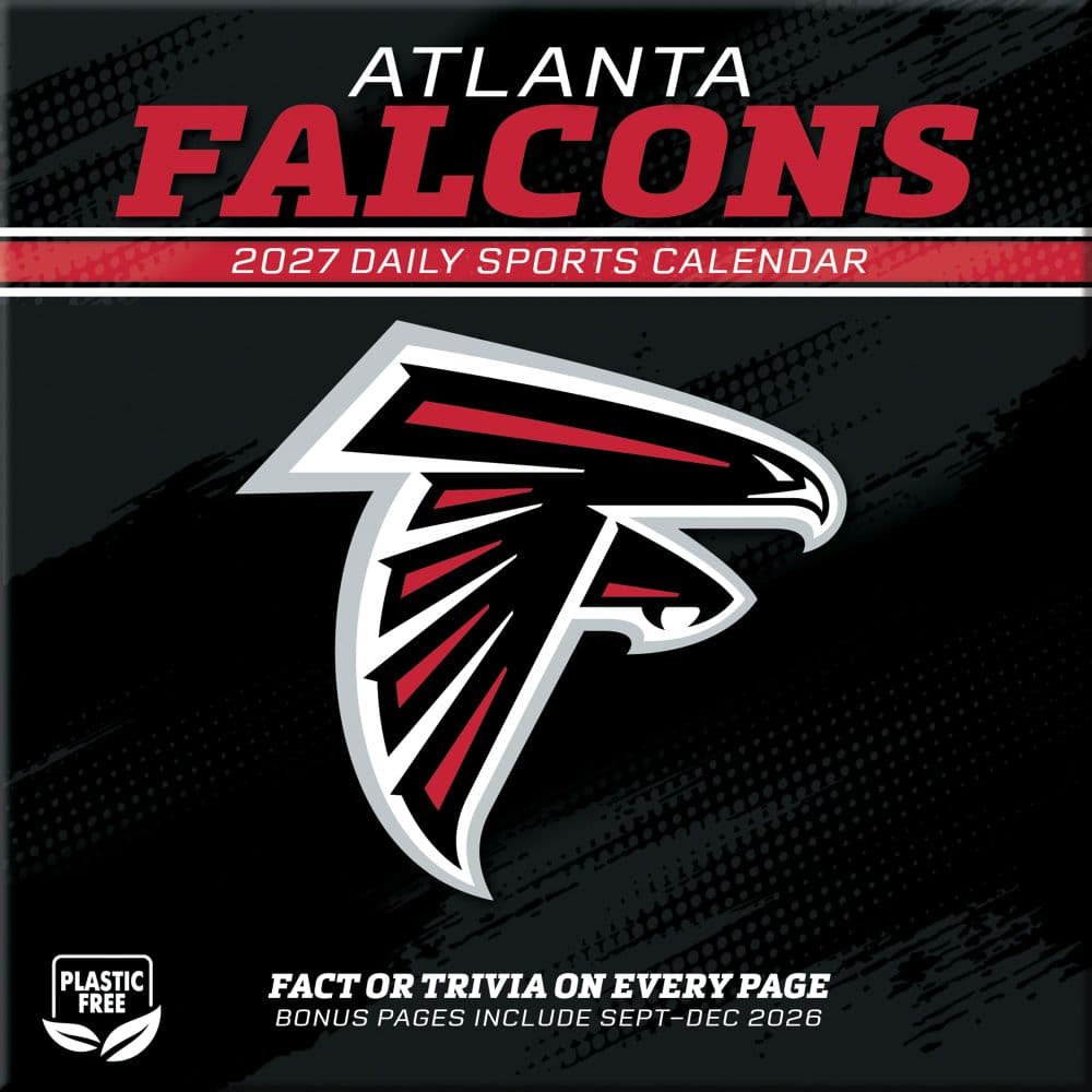NFL Atlanta Falcons 2027 Desk Calendar First Alternate Image