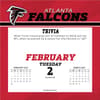 image NFL Atlanta Falcons 2027 Desk Calendar Third Alternate Image