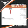 image Texas Longhorns 2027 Desk Calendar Third Alternate Image
