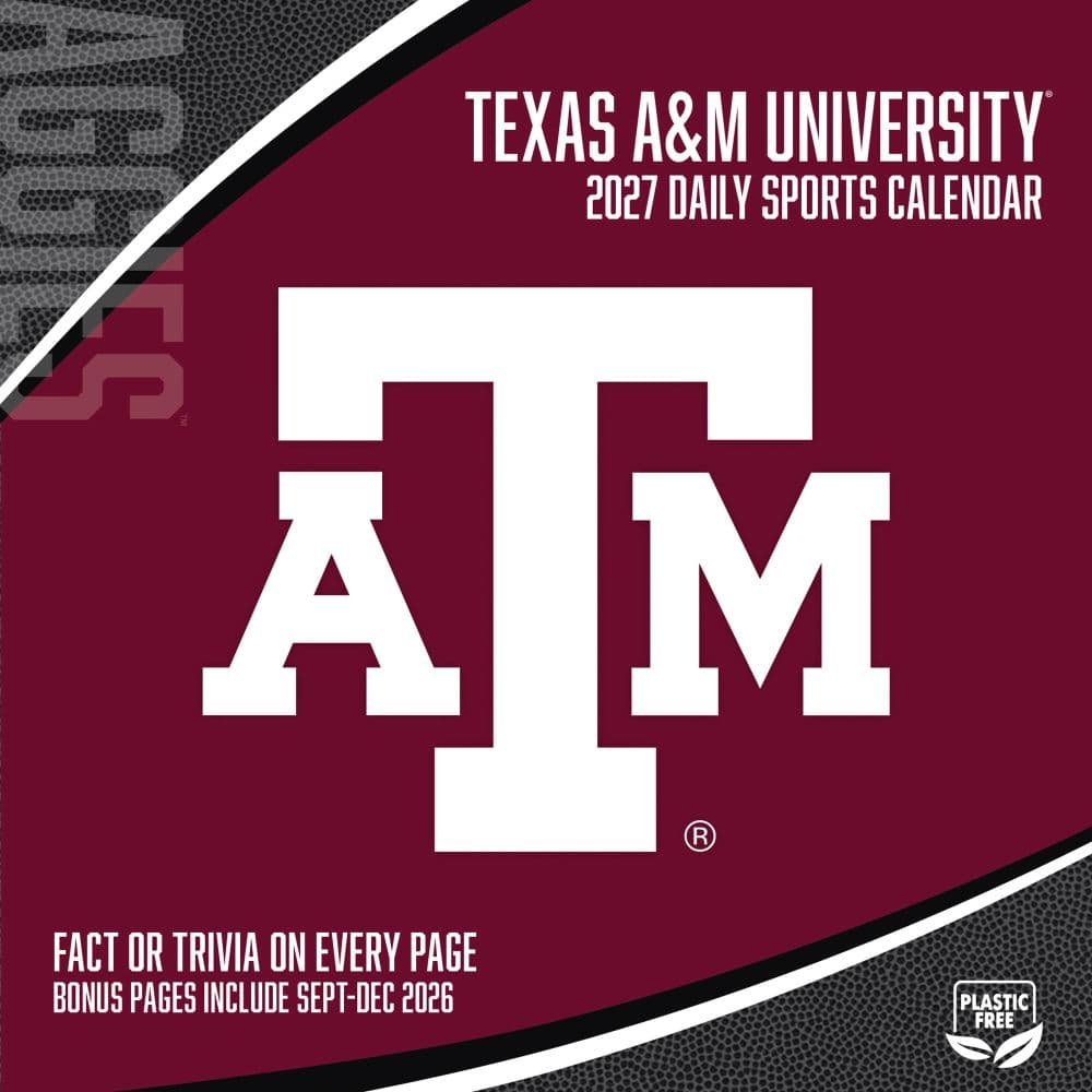 Texas Aggies 2027 Desk Calendar First Alternate Image