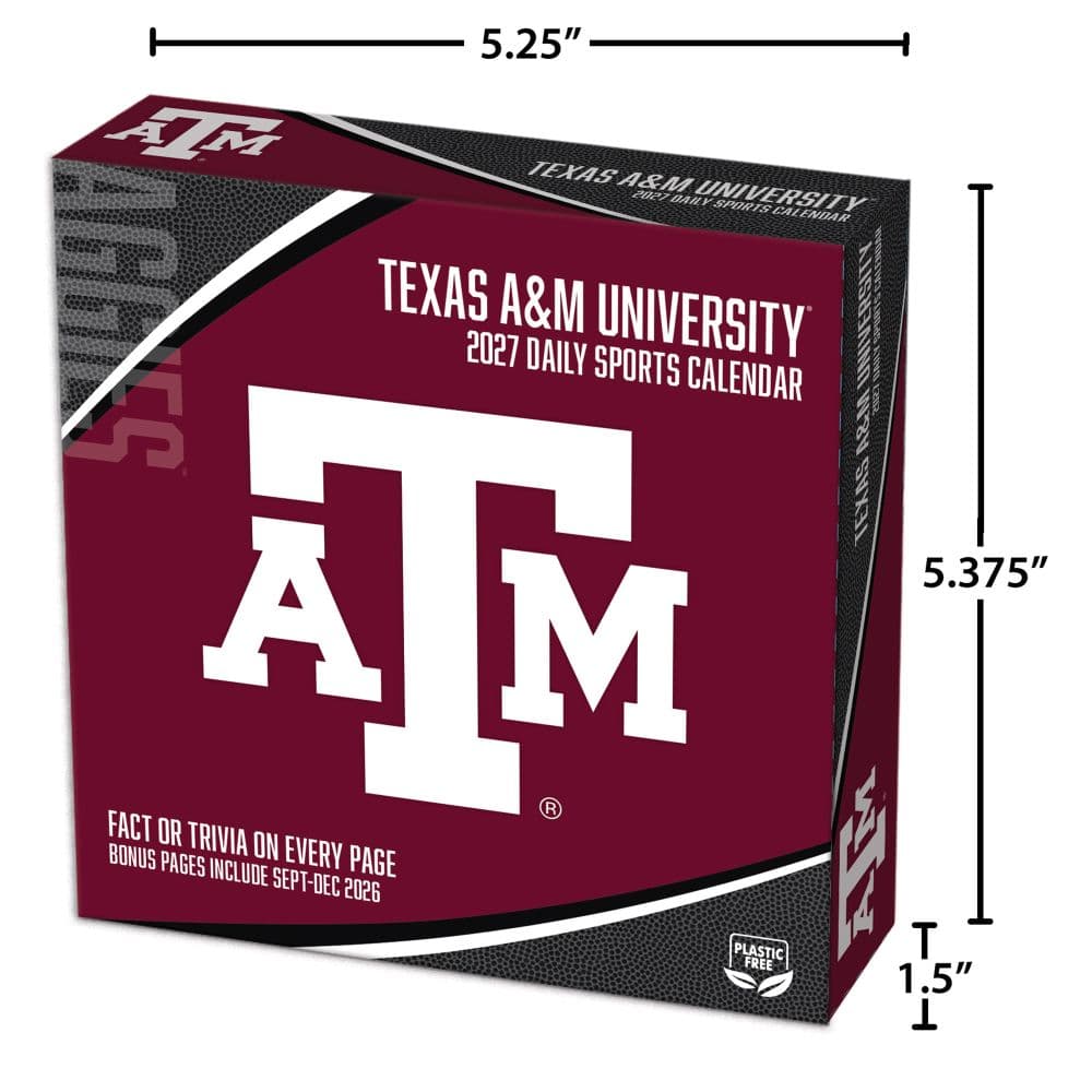 Texas Aggies 2027 Desk Calendar Fifth Alternate Image