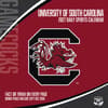 image South Carolina Gamecocks 2027 Desk Calendar First Alternate Image