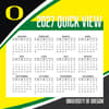 image Oregon Ducks 2027 Desk Calendar Fourth Alternate Image