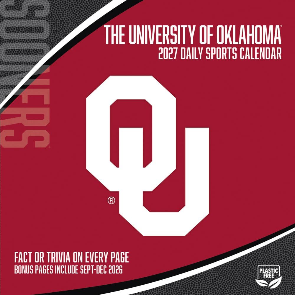 Oklahoma Sooners 2027 Desk Calendar First Alternate Image