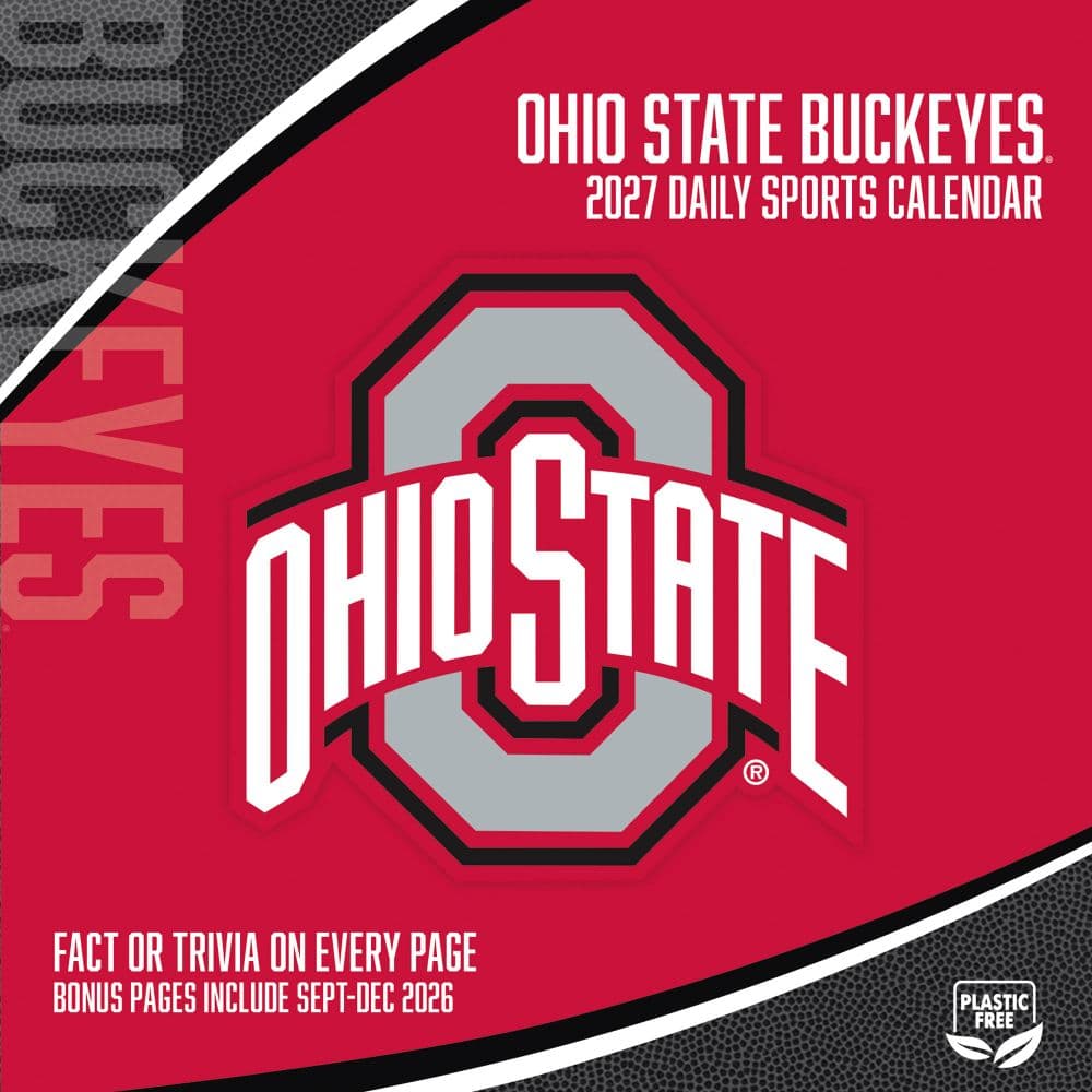 Ohio State Buckeyes 2027 Desk Calendar First Alternate Image