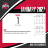image Ohio State Buckeyes 2027 Desk Calendar Second Alternate Image