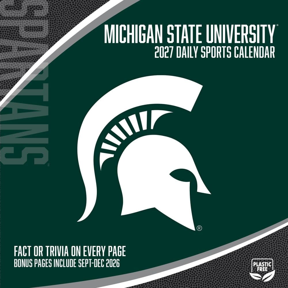 Michigan State Spartans 2027 Desk Calendar First Alternate Image